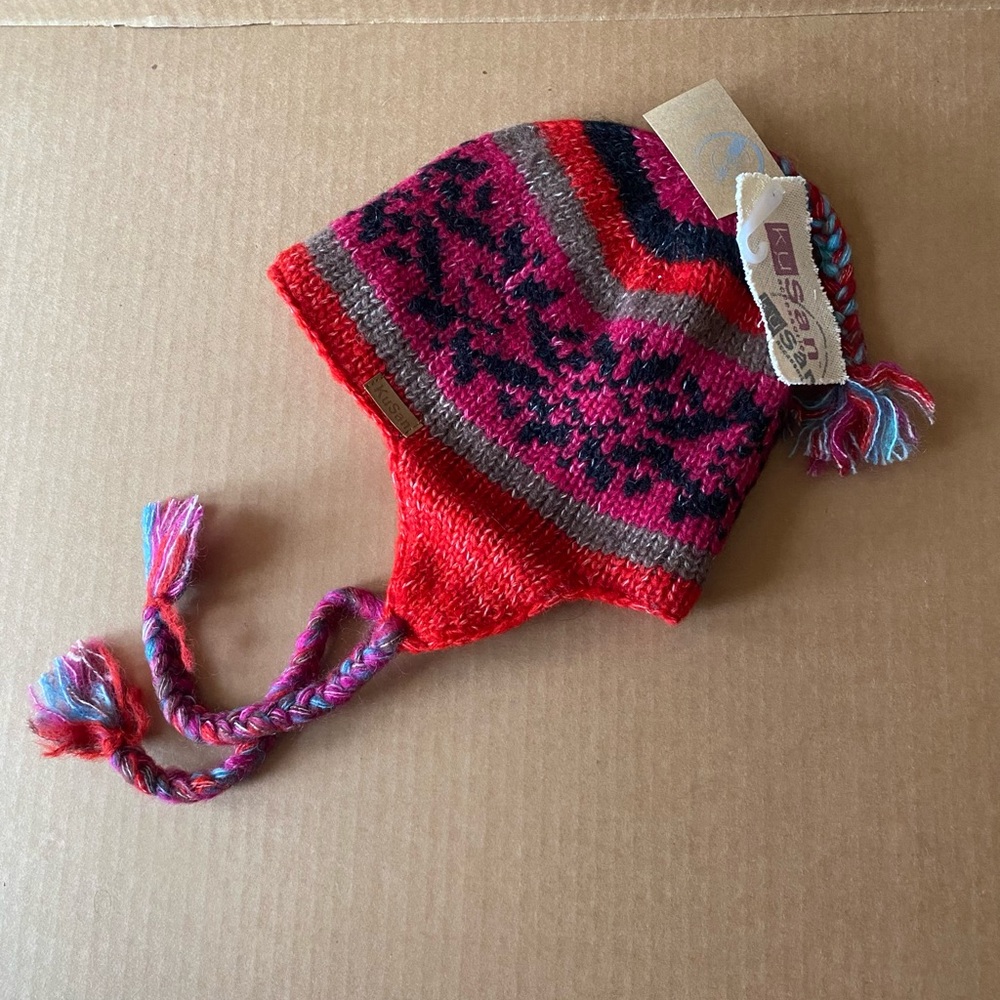 Hat Sherpa style multi color Kusan